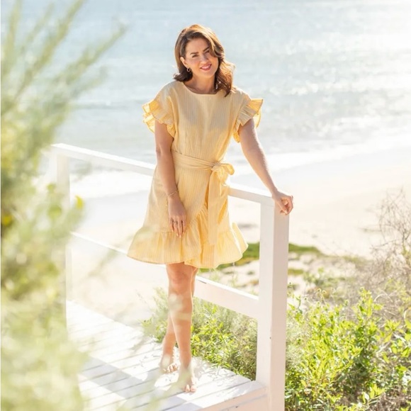 Jillian Harris/Joe Fresh Sunshine Ruffle Dress - Picture 3 of 3